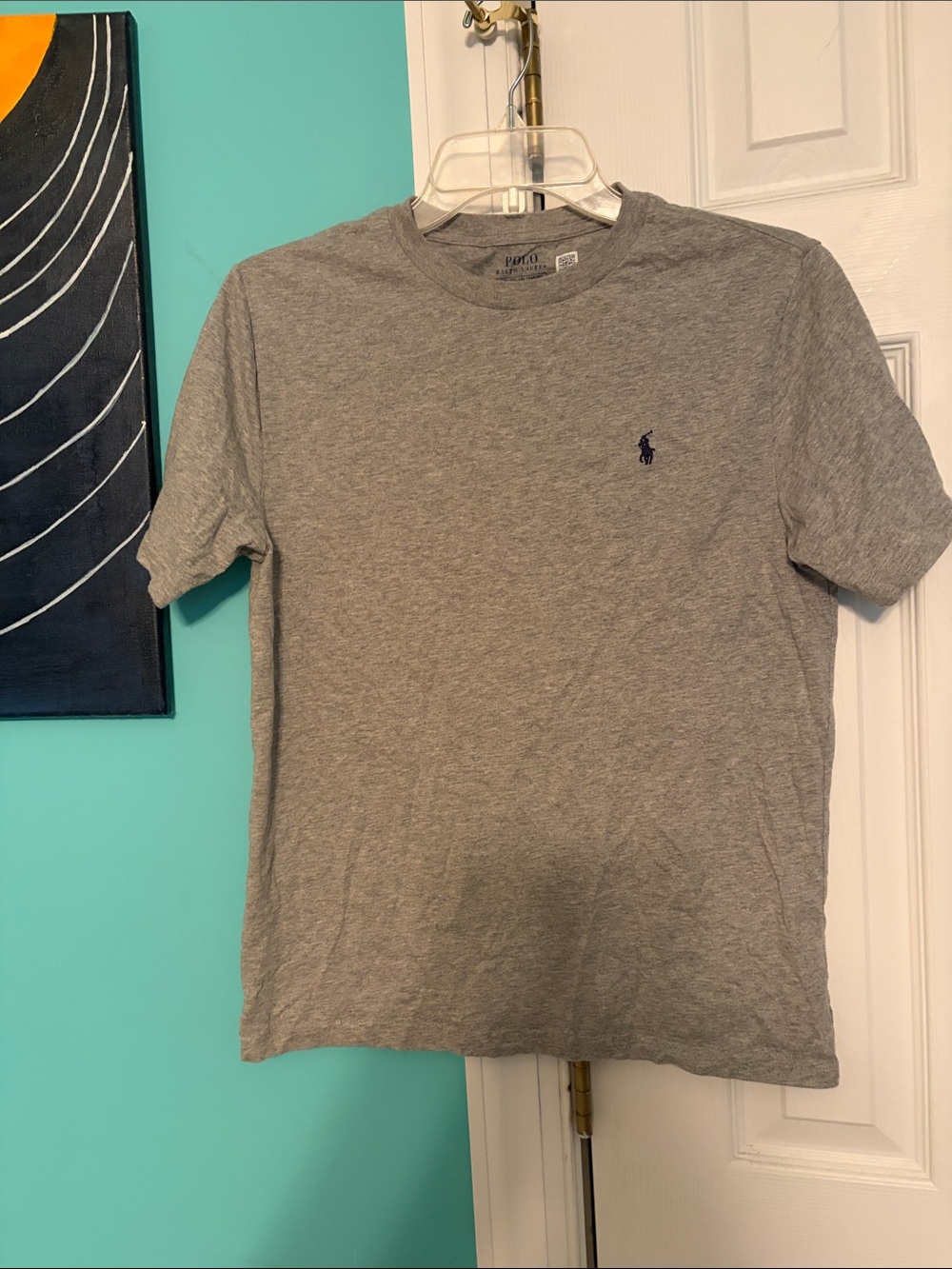 Polo by Ralph Lauren Heather Gray Crewneck Short-Sleeve Tee